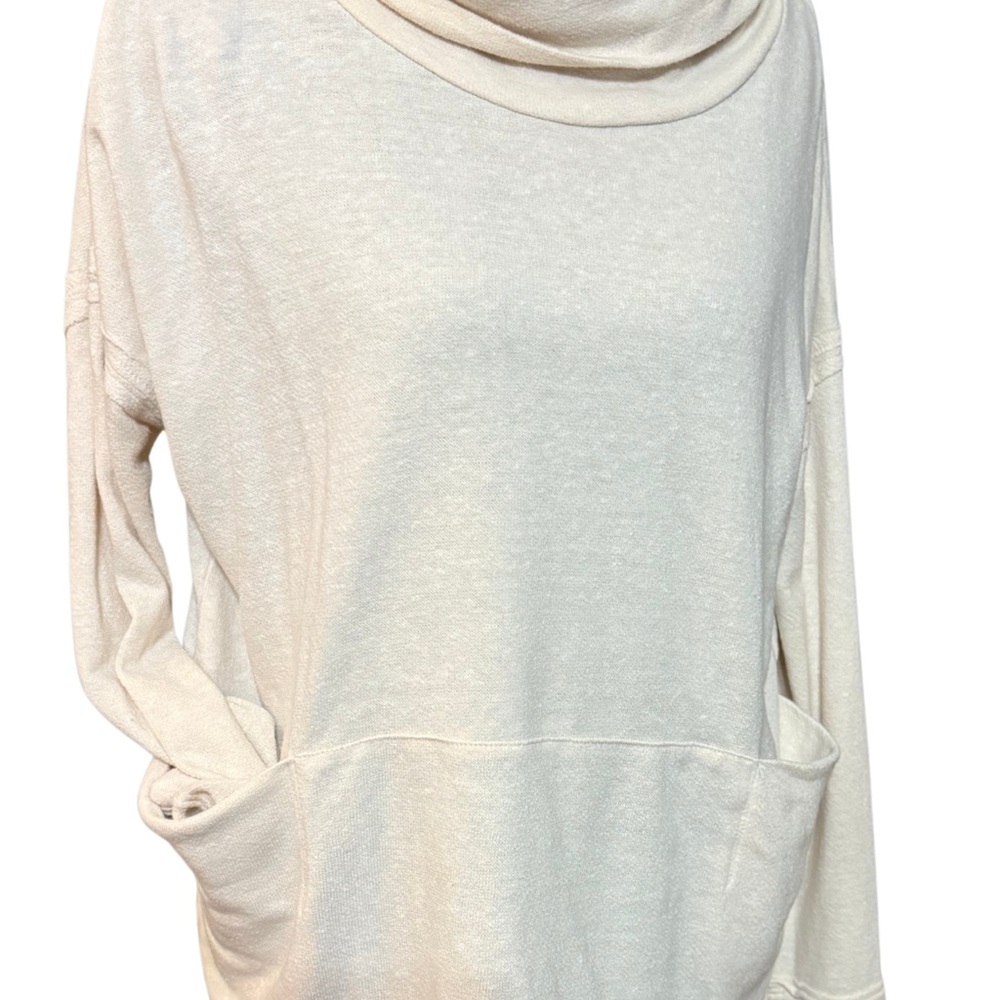 Entro Cream Cowl Neck Tunic‎